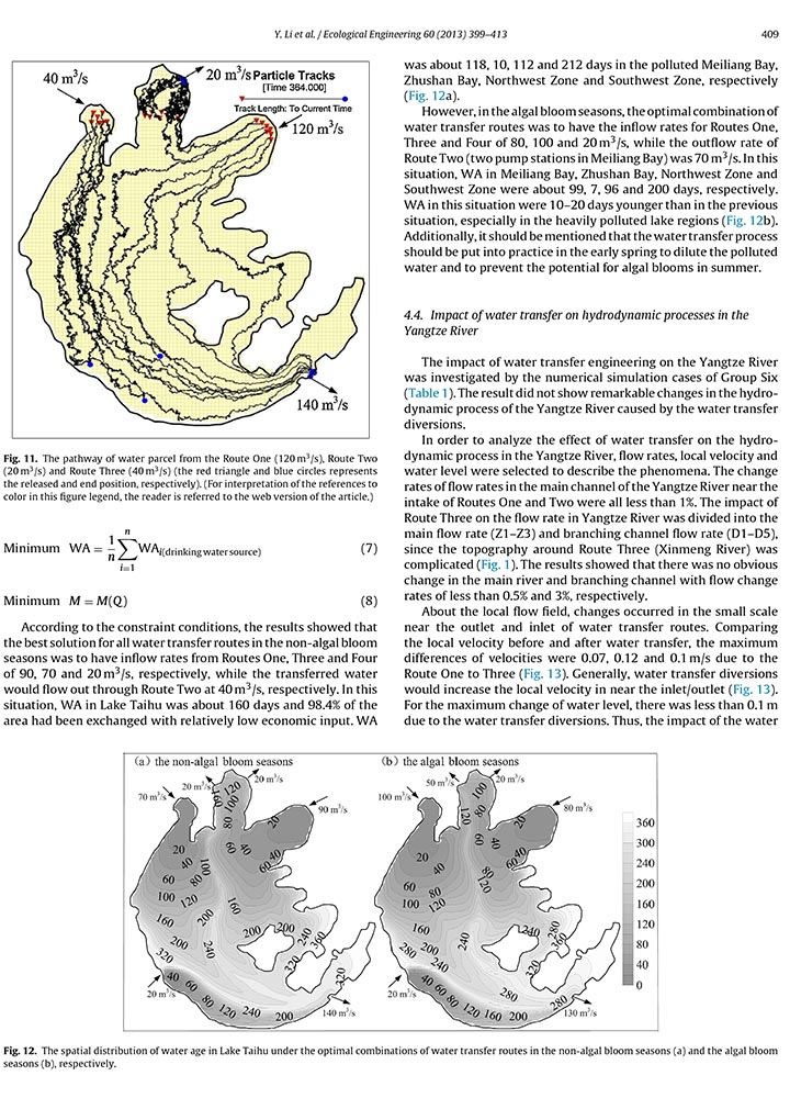 Ecological Engineering(2013)Assessing and modeling impacts of different inter-basin watertransfer routes-11.jpg
